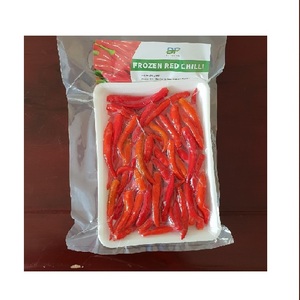 Pimiento Rojo Sin Tallo Congelado IQF de Primera Calidad, Cultivado en Invernadero en Vietnam, Súper Picante, Precio Razonable para Venta al por Mayor - Product Image 5