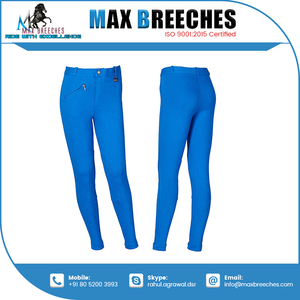 Culotte d'équitation confortable du fabricant indien pour vêtements d'équitation en nylon pour enfants - Product Image 2
