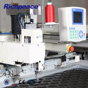 Richpeace CNC şablon DİKİŞ MAKİNESİ leatherware için
