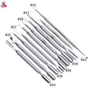 Professional Grade Double End <b>Nail</b> Pusher Cuticle <b>Cleaner</b> Stainless Steel Beauty Tool - Product Image 6