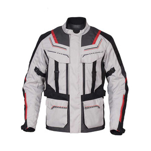 เสื้อแจ็กเก็ตหนัง Cordura สำหรับขี่มอเตอร์ไซค์ผ้าสิ่งทอทนทาน - Product Image 1