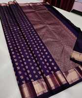 Sari en soie Kanchipuram, coton Banarasi et lin, pour fêtes et mariages indiens, dernière collection de créateurs, multicolore, avec chemisier offert, tenue ethnique pour femmes