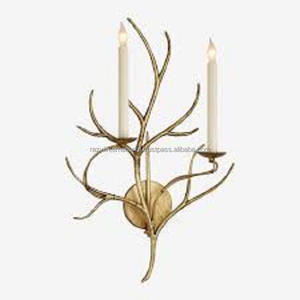 Intage et the etal, andlestick me ha hecho la ecoración y le ha hecho más antiguo, andlestick ececor iniature me ececor Wall sconce - Product Image 6