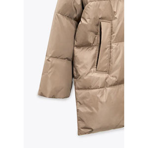 Abrigo de invierno de burbujas de manga larga para mujer, chaqueta acolchada de la mejor calidad para invierno - Product Image 4