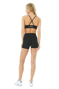Conjunto de sujetador y pantalones cortos para mujer, ropa deportiva para gimnasio y yoga, diseño personalizado de lunares, a precio barato - Product Image 6