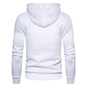 Sudadera con capucha de algodón/poliéster para hombre con el último diseño para ropa deportiva de invierno Impresión digital Técnicas de teñido liso - Product Image 2