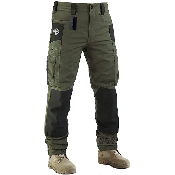 Tactical Pants Outdoor Apparel Water Repellent Ripstop Cargo Lightweight Hiking Work Pants