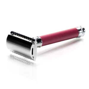 Rasoir de sécurité à Double manche rose Vintage - Product Image 1