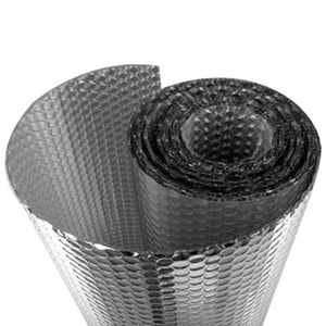 Cao <span class=keywords><strong>r</strong></span> Giá trị-7 hai lớp bong bóng cách nhiệt lá 4 mét 20 mét độ dày mái nhiệt vật liệu cách nhiệt tinh khiết nhôm hiện đại - Product Image 3