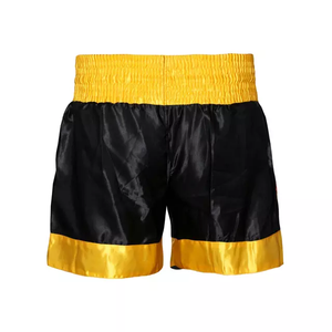 กางเกงขาสั้นและกางเกงกีฬามวยไทยสำหรับผู้หญิงเสื้อผ้าฝึกเข้ายิมกีฬาเตะและชกมวยแบบสั่งตัดโลโก้ได้ - Product Image 3