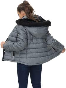Veste bouffante mince pour femmes de vente chaude sans manches Crop Down avec col montant pour l'hiver - Product Image 3