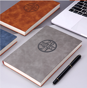 Giá Thấp Đảm Bảo Chất Lượng Tùy Chỉnh Tạp Chí Handmade Planner 2021 Máy Làm Nhật Ký A5 Sổ Tay Da Dập Nổi - Product Image 4