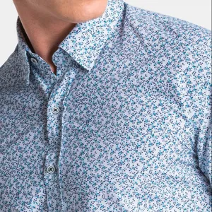 Camisa de manga larga para hombre, Camisa de algodón puro profesional, calidad turca, barata, gran oferta, informal, color blanco/Azul Marino