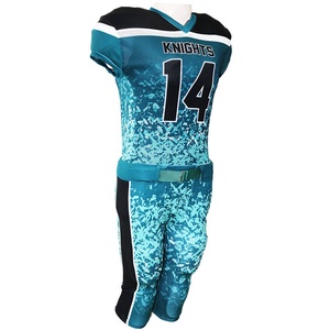 Camiseta de Fútbol Americano de Manga Corta para Verano, Talla Grande, Transpirable, que Absorbe la Humedad, con Bordado Personalizado por Transferencia de Calor - Product Image 5