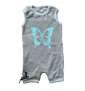 Ropa de Bebé Personalizada de Tirupur con Tejido Waffle, Mameluco de Algodón Orgánico de Bambú, Mono para Bebés Recién Nacidos, Ecológico - Product Image 1