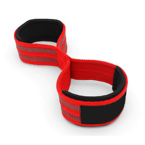 Dernières Créations Gym Levage Figure 8 Bretelles Personnalisé Logo Haltérophilie Figure 8 Coton Bretelles - Product Image 1