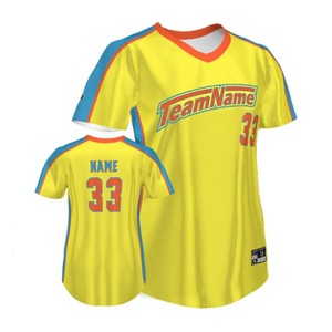 Camiseta de Softbol Personalizada con Logotipo y Nombre al por Mayor, Camiseta de Béisbol Personalizada para Jóvenes, Ropa de Béisbol y Softbol, Camisetas de Béisbol - Product Image 3
