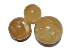 Esfera de cristal de calcita, decoración de escritorio, piedra curativa diestra, esfera de Yoga, adivinación - Product Image 5