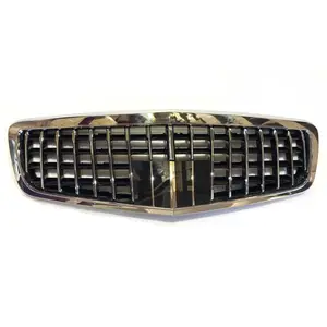 Außen zubehör Auto Front stoßstangen grill ABS PP Kunststoff grill Für MERCEDES W221 S KLASSE (2006-2013) MAYBACH Style