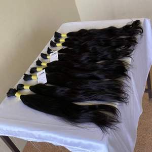 Extensión de cabello de trama de máquina Remy rusa, Calidad exclusiva, cabello humano virgen Natural sin procesar a granel, precio al por mayor - Product Image 5