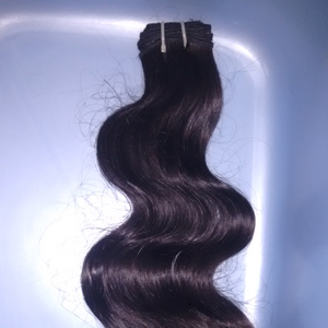 100% cuticules alignées cheveux bruts de la tempe meilleure qualité indien remy vierge non transformé qualité cheveux humains perte tissage libre - Product Image 1