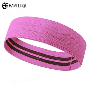 Bandas de resistencia de cadera para entrenamiento en bucle de colores personalizables al por mayor ejercicio en casa - Product Image 3