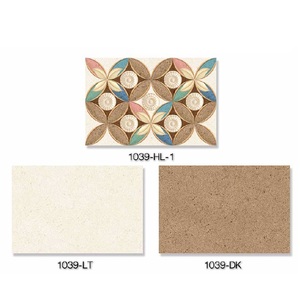 High Quality <b>Ceramic</b> Glazed Wall Tiles 300x450mm Standard Size Interior Walls Kitchen Outdoor Green Marble Tiles Mosaic - Product Image 5