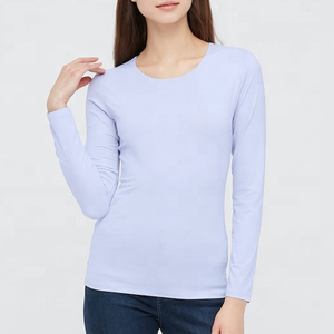 High quality lady blank gym sport plain cotton custom women t <b>shirt</b> - Product Image 1