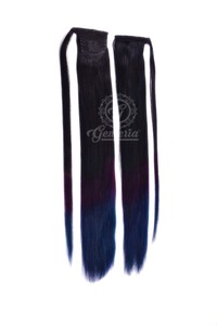 Ensemble de pinces queue de cheval indienne vierge 10 pièces perruques Full Lace demi-tête 120 grammes cheveux lisses ondulés bouclés cheveux humains bruts - Product Image 3