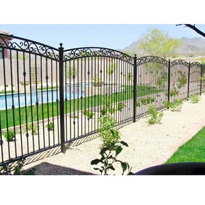 Portail décoratif <span class=keywords><strong>en</strong></span> fer forgé avec lettre W <span class=keywords><strong>de</strong></span> haute qualité - Product Image 4