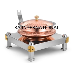 โรงแรมจัดเลี้ยงเสิร์ฟจานLuxury Designer Chafingจานทองเหลืองตกแต่งอุ่นอาหารบุฟเฟ่ต์เสิร์ฟChafingจานขายร้อน - Product Image 1