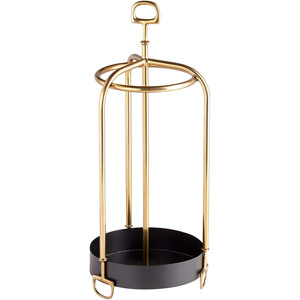 Indoor Decorative Brass <b>Umbrella</b> <b>Stand</b> Freestanding <b>Umbrella</b> Holder Rack in Brass <b>Metal</b> at Low Price - Product Image 4