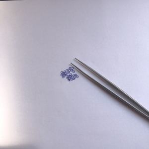 Pierres précieuses Tanzanite bleue naturelle de 3 mm, taille facettée, pierres brutes certifiées IGI pour la fabrication de bijoux, collier, pendentif, bague, bricolage Alibaba - Product Image 2