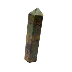 Torre de jaspe afrutada de cristal de alta calidad, torre de obelisco de punto de piedras preciosas curativas de Reiki de alta calidad, venta al por mayor - Product Image 1