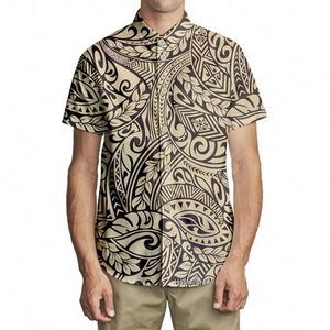 T-shirts hawaïens à manches courtes, tenue de plage, pour hommes, ensemble, par Sublimation florale, 100% coton, offre spéciale, été, 100% - Product Image 6