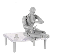Figurines d'action Differeye réalistes mobiles promotionnelles en PVC dessin Mannequin gestes mobiles articulations corps modèle Kun Chan