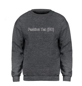 Sweat-shirts épais à col rond Sweats à capuche pour hommes broderie personnalisée sérigraphie Boxy Fit Sweatshirts Fabricant - Product Image 3