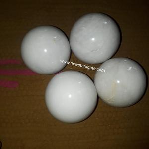 Ngôi Sao Mới Chất Lượng Cao Trắng Thạch Anh Đá Quý Quả Cầu Bóng Agate Tôn Giáo Nghệ Thuật Thu Linh Vật Bán Quý Trang Trí Nội Thất - Product Image 3