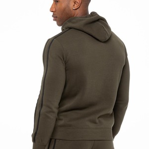 Pull à capuche en coton 100% doublé en tricot, nouvelle conception OEM, couleur unie, personnalisable, de haute qualité, vente en gros, manches longues - Product Image 4