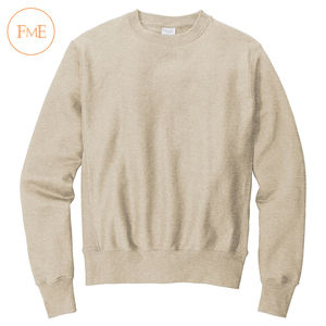 2020 à la mode personnalisé hommes sweat manches longues col rond avec doublure 100% coton FME hommes sweats - Product Image 6