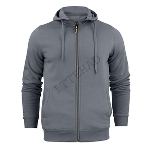Venta al por mayor 2025 diseño personalizado 100% algodón Puffer Hoodie XL tamaño invierno pulóver patrón sólido estampado liso polar XS disponible - Product Image 1