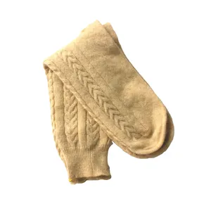 Stanadr qualità Cashmere morbidi calzini piatti a maglia con Logo Unisex e calzini colorati da uomo dal fornitore leader