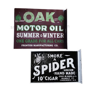 Letreros Metálicos de Porcelana de Estilo Retro de Alta Durabilidad, Letreros Personalizados con Logotipo, Chapado de Metal de Excelente Calidad, Precio Bajo en India - Product Image 1