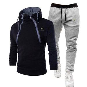 Unisex Custom Logo Printed Pattern Men's Sportswear <b>Hoodie</b> Sets Fleece Long Sleeve Tracksuit Plus Size Breathable Adults <b>Summer</b> - Product Image 4