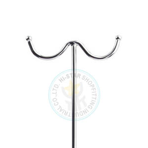 Moderne pour présentoir de sac à main en métal pour la publicité au détail avec logo personnalisé - Product Image 5