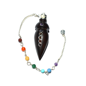 Obtenez des pendules en bois pour chakras et des chaînes de chakras en ligne : Pendules en bois pour chakras et chaînes de chakras en vente - Product Image 1