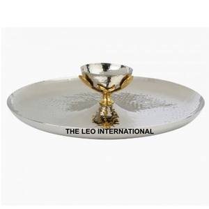 Bol en aluminium de forme ronde, finition noire, pour servir des fruits et des légumes, décoration de luxe pour la maison, bol japonais - Product Image 4