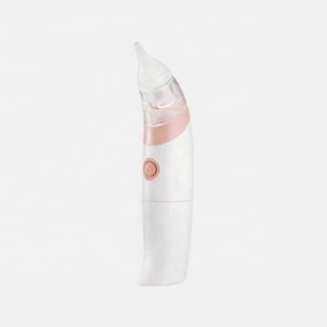 Nuevo resistente al agua aspirador Nasal cómodo bebé nariz limpiador con batería y puntas de silicona - Product Image 1