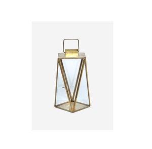 Linterna Oriental de metal/vidrio, diseño de corte marroquí, novedad - Product Image 6