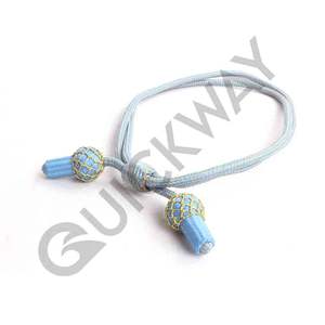 Venta caliente Gold Bullion Twisted Ceremonial Hat Cord Custom Solid Gold Color Venta a granel - Product Image 4